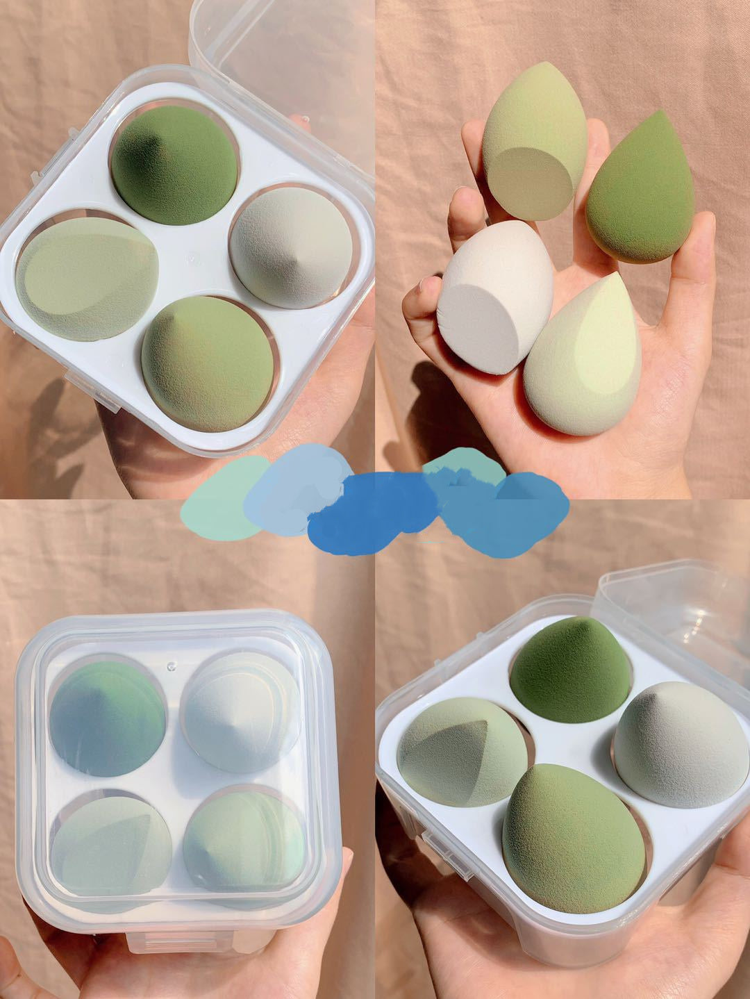 Health & Beauty - Makeup egg box