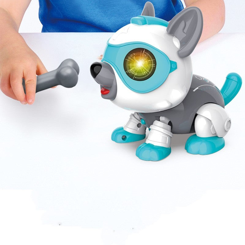 Electronic - Toy - Children's Voice-Activated Touch-Sensing Robot Dog