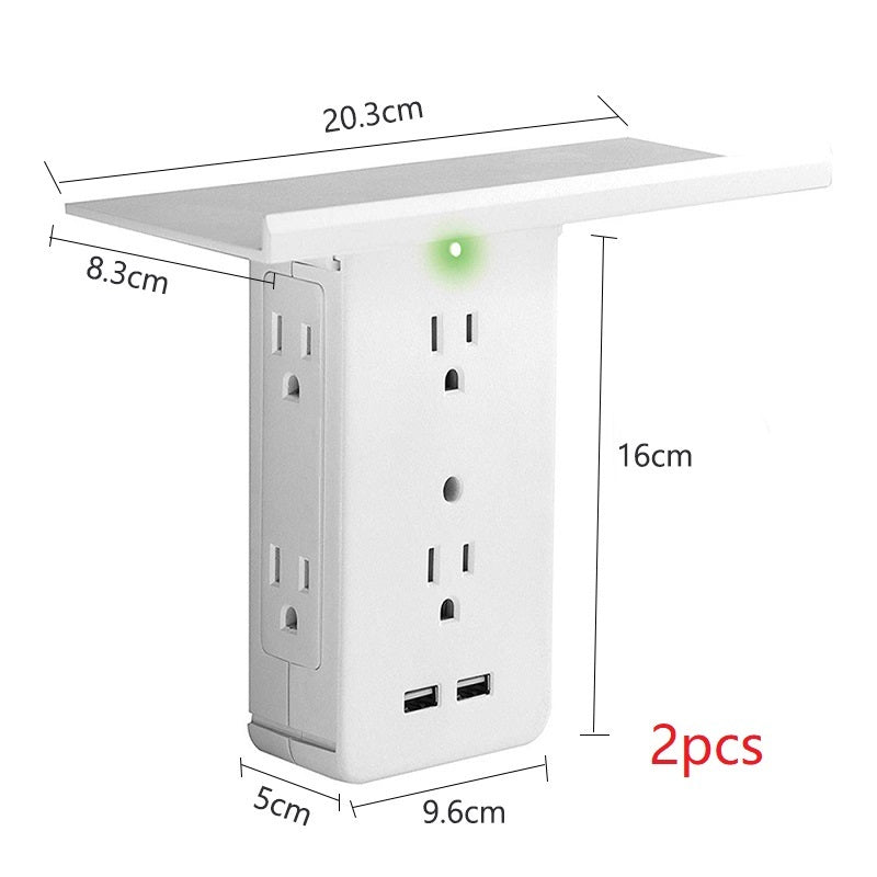Electronic - Tray Wall Insert Bracket Wall Plug US