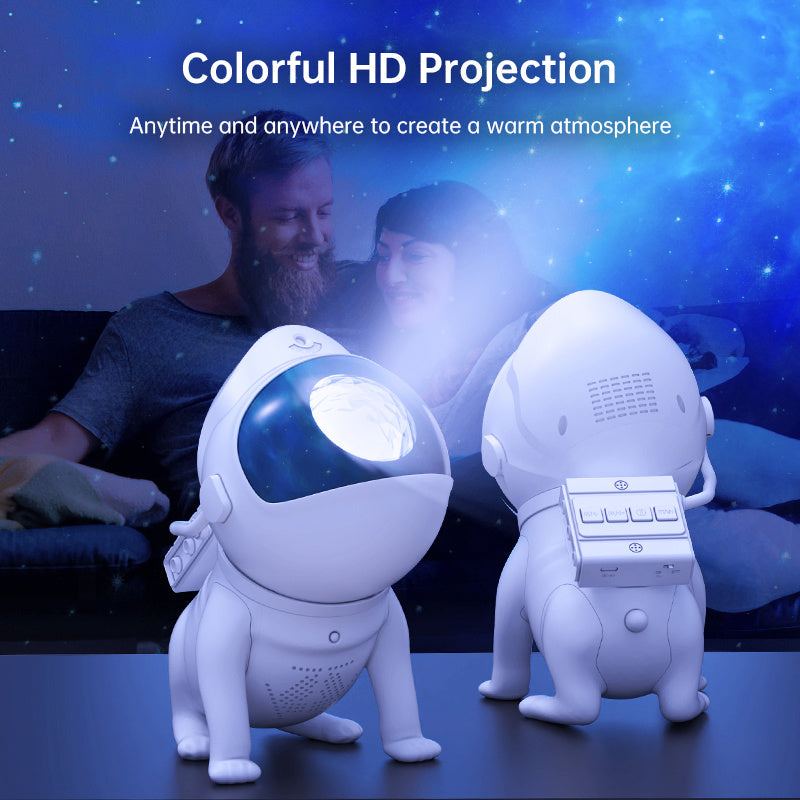 Electronic - Home - Space Dog Star Light Bluetooth Version - White Beauty