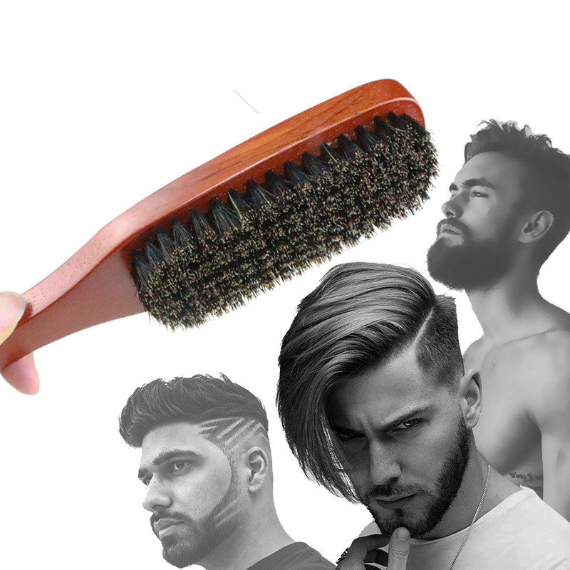 Health & Beauty - Men's bristle beard brush