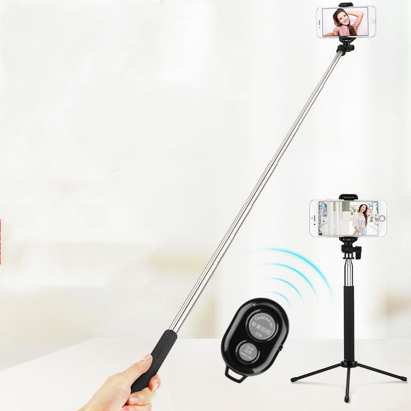 Electronic - Phone - New Selfie Stick Tripod With Bluetooth-compatible Remote Control