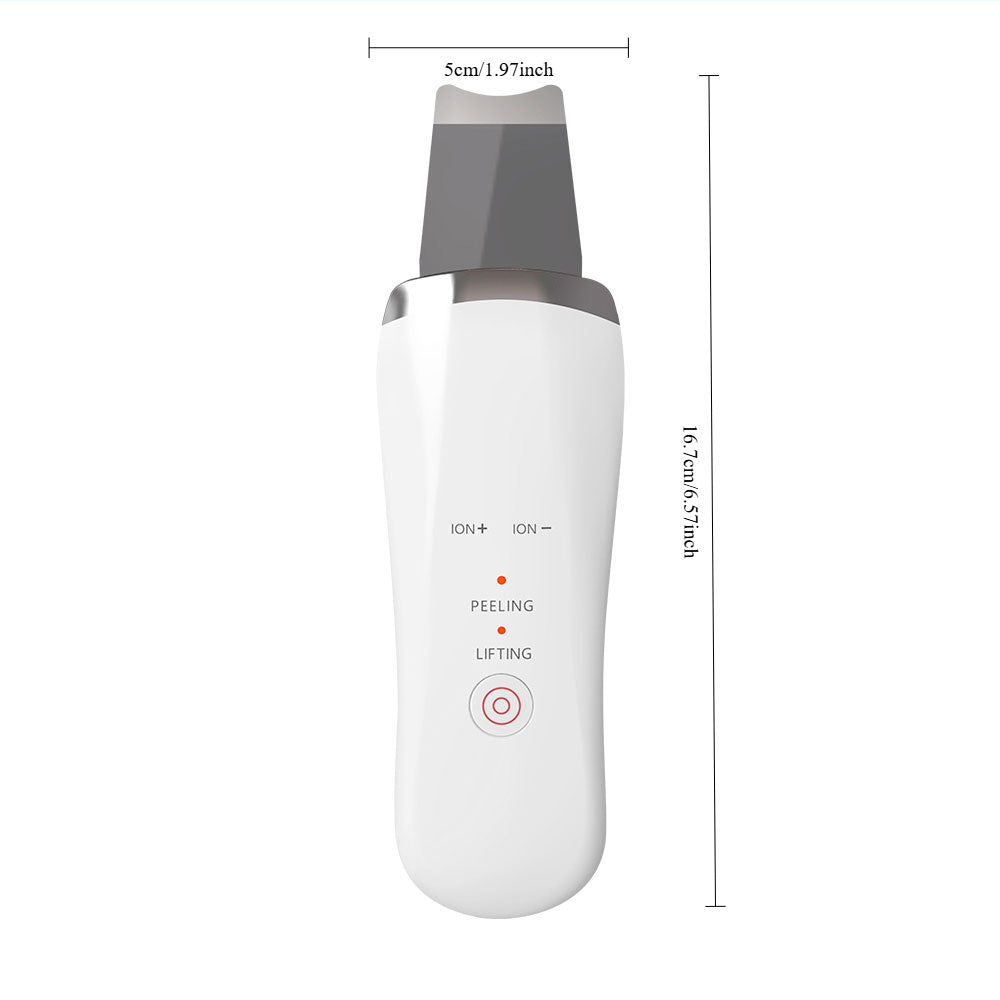Health & Beauty - Electric Ultrasonic Skin Scrubber Face Spatula for Home