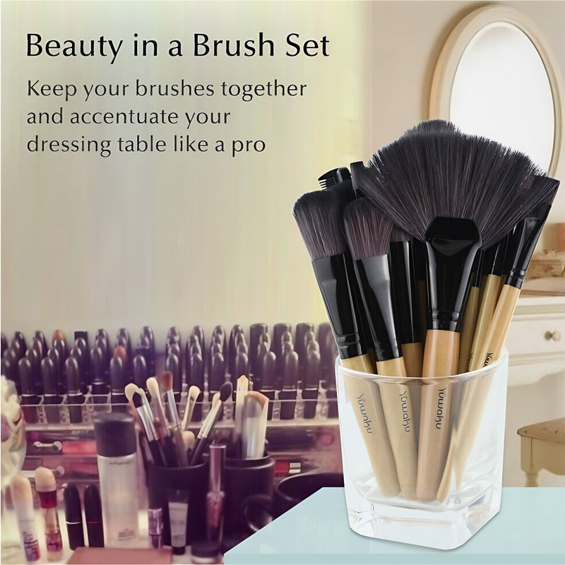Health & Beauty - Portable 32-piece Makeup Brush Set
