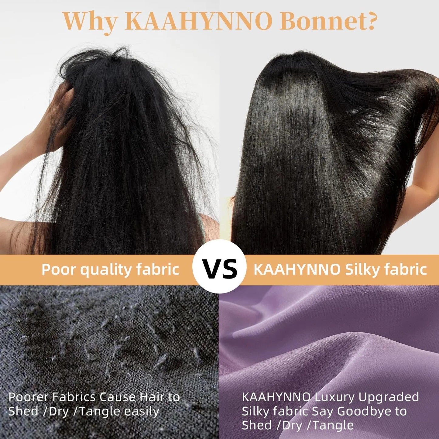 Health & Beauty - Silk Satin Bonnet For Sleeping For Wavy Curly Natural Hair - Red
