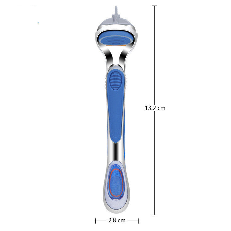 Health & Beauty - Men's razor 5-layer razor blade refills and handle