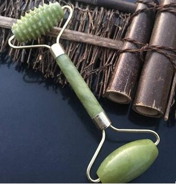 Health & Beauty - Rose Quartz Roller Slimming Face Massager Lifting Tool Natural Jade