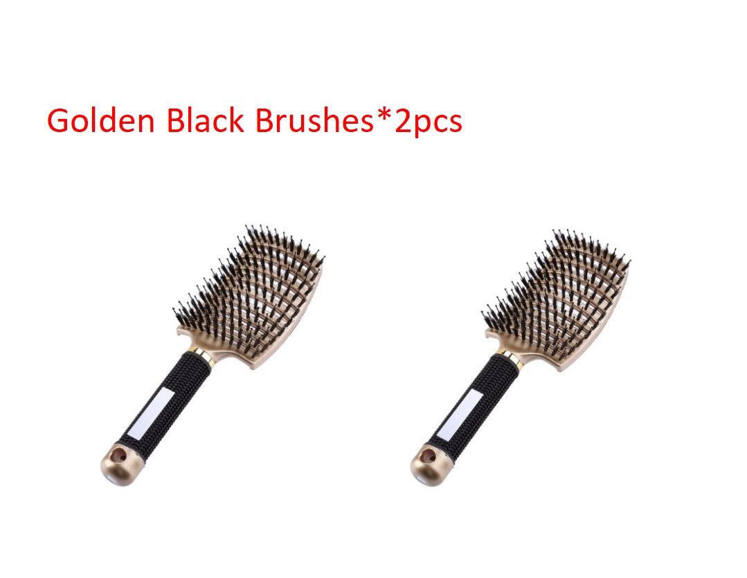 Health & Beauty - Hairbrush Anti Knot Brushy Haarborstel Women Detangler Hair Brush