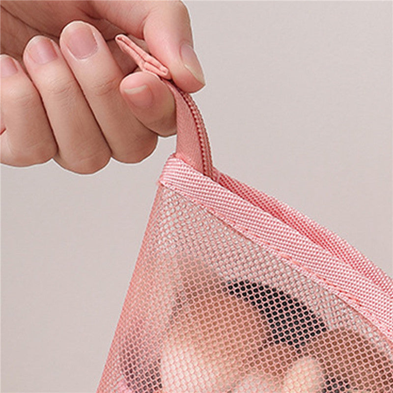 Health & Beauty - Travel Waterproof Cosmetic Bag Stand-up Foldable Makeup Cup With Zipper