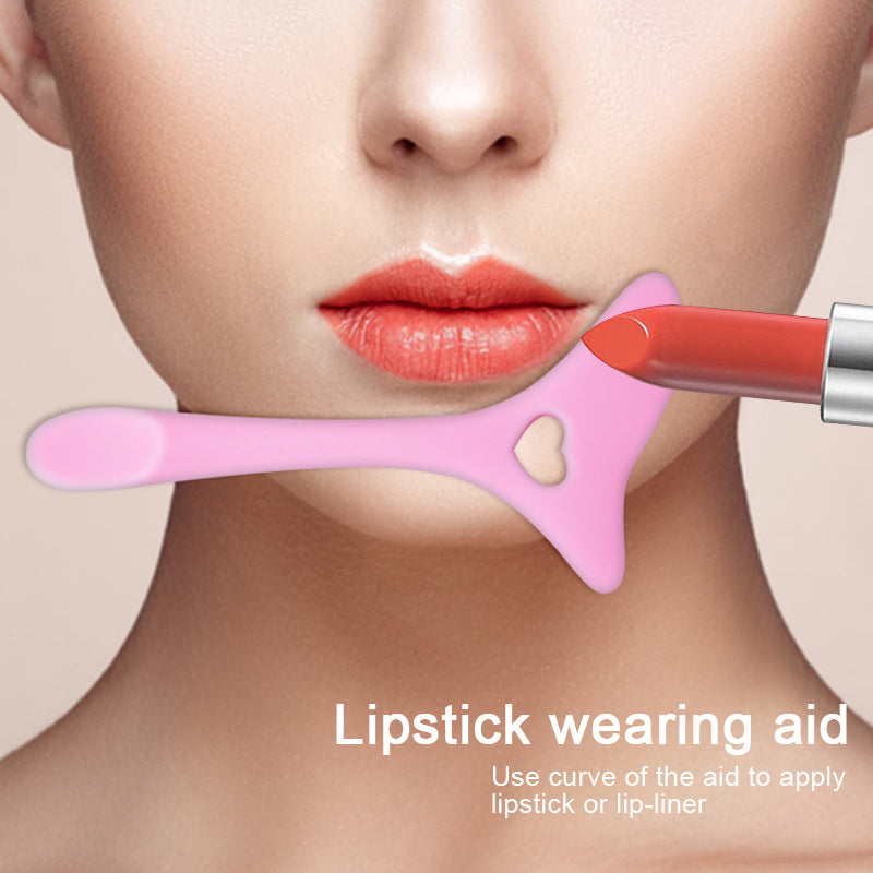 Health & Beauty - Silicone Eyeliner Stencil Wing Tip Mascara Drawing Lipstick Aid For Beginners Makeup Tool
