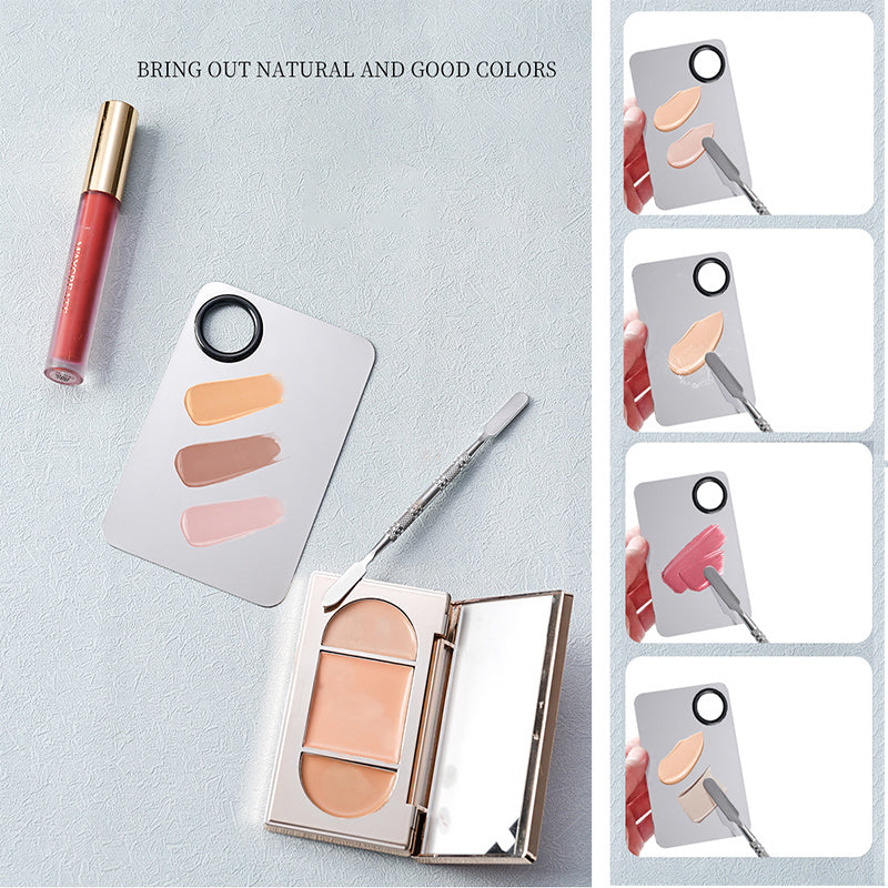 Health & Beauty - Stainless Steel Cosmetic Makeup Palette