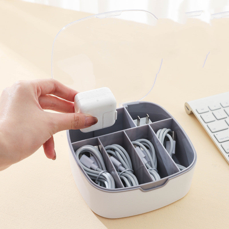 Electronic - Phone - Charging Cable Storage Cable Management Box