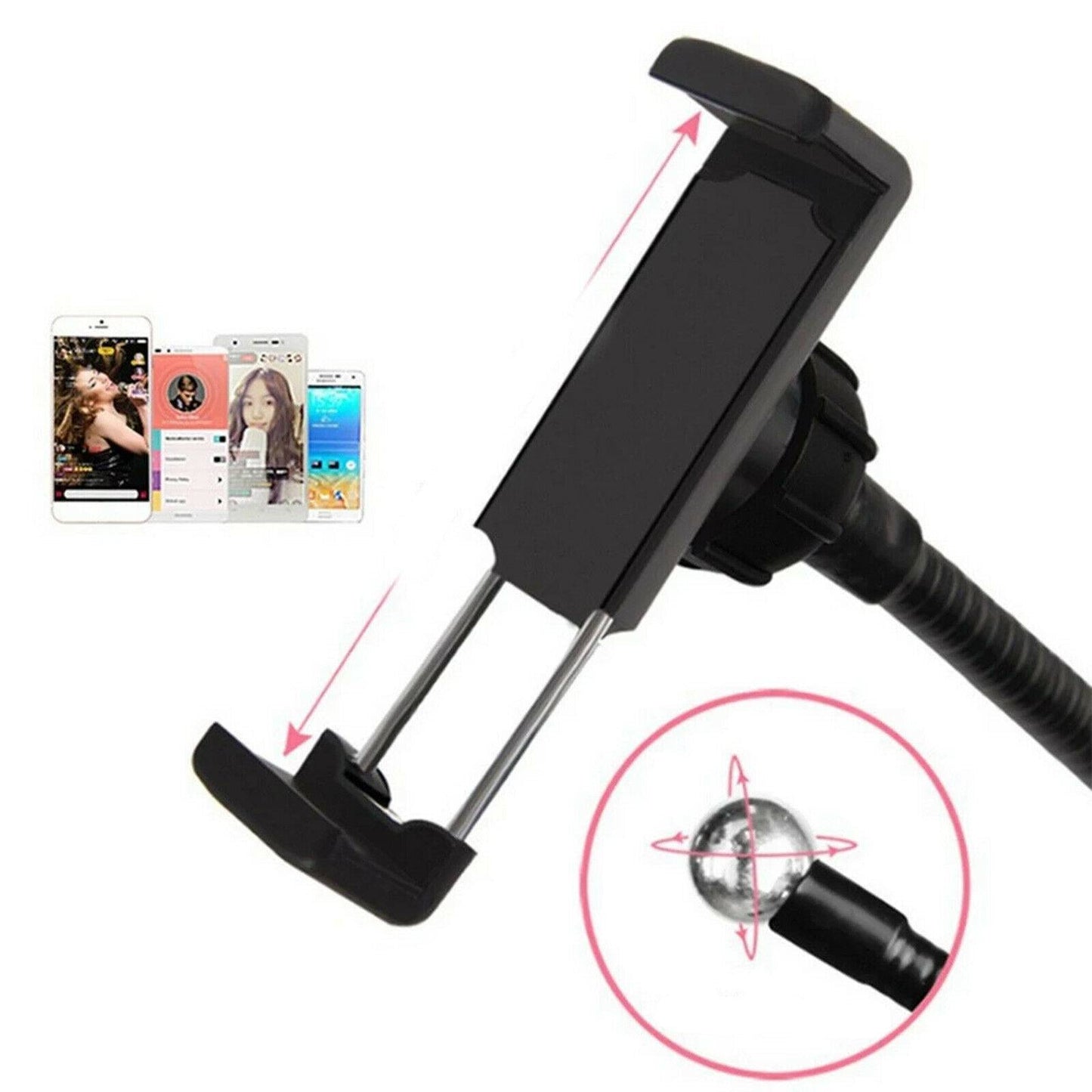Electronic - Phone - Ring Light Dimmable Phone Selfie Tripod Stand