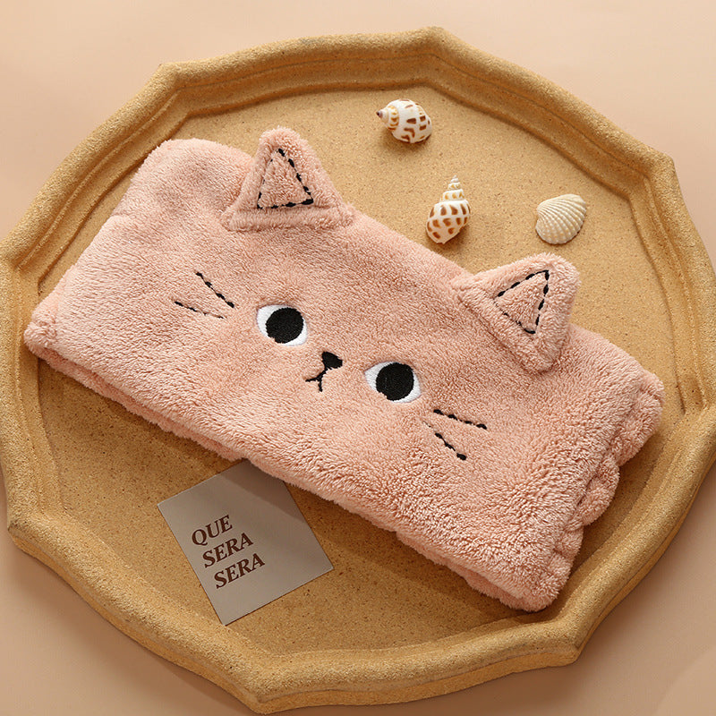 Health & Beauty - Kitty Headband for Makeup Removal Hair Cover