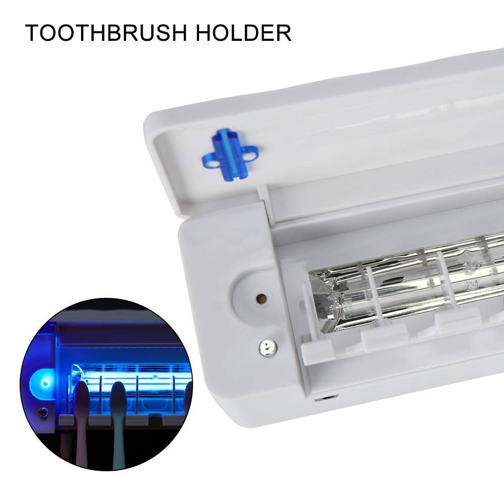 Electronic - Utility - UV Lamp Sterilizer Toothbrush Holder Bathroom Automatic