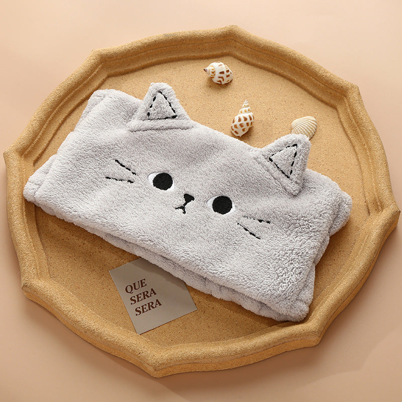 Health & Beauty - Kitty Headband for Makeup Removal Hair Cover
