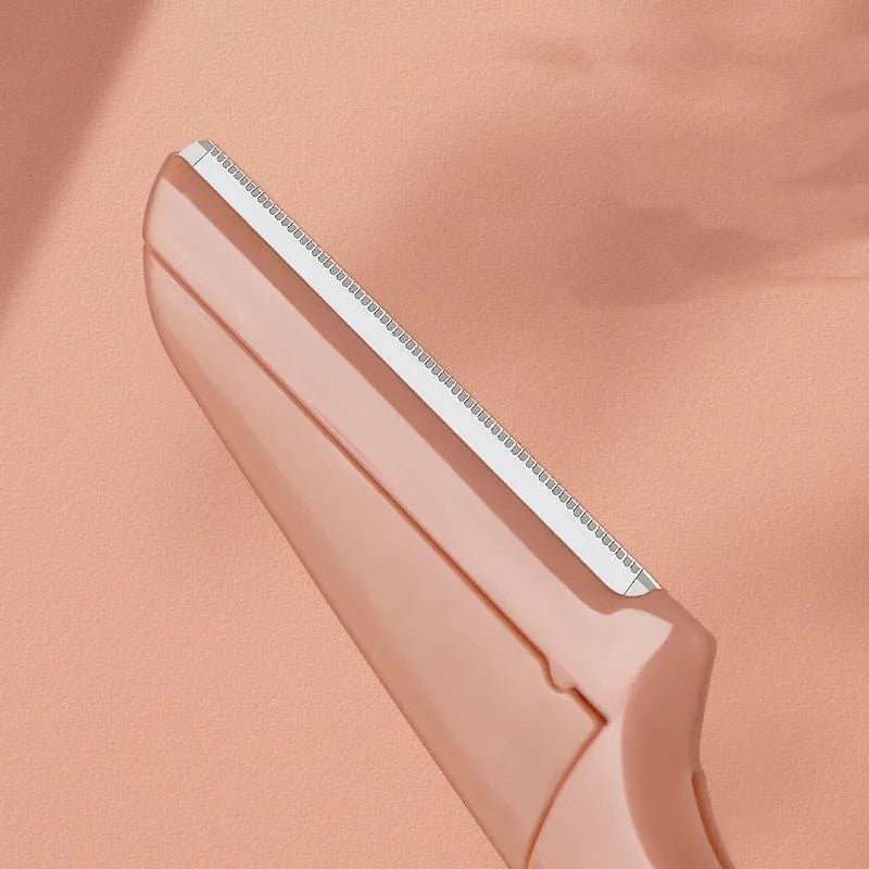Health & Beauty - Stainless Steel Eyebrow Trimmer Folding Eyebrow Scraper 3pk