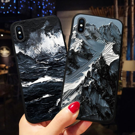 Electronic - Phone - Silicone phone case Outdoor Theme
