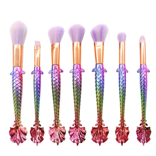 Health & Beauty - Colorful Thread Brush Fan Brush