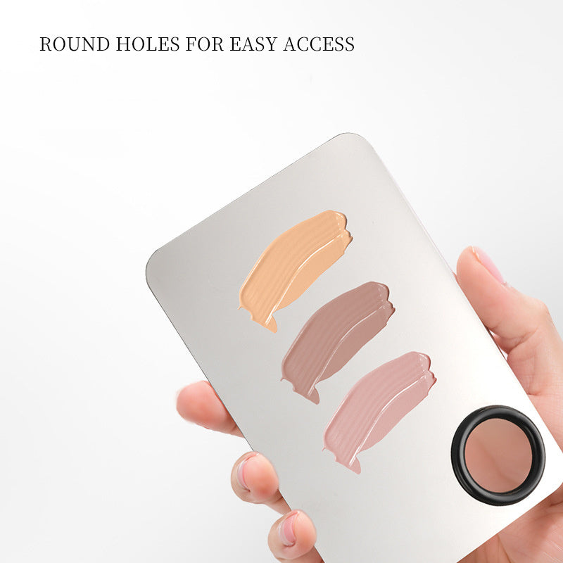 Health & Beauty - Stainless Steel Cosmetic Makeup Palette