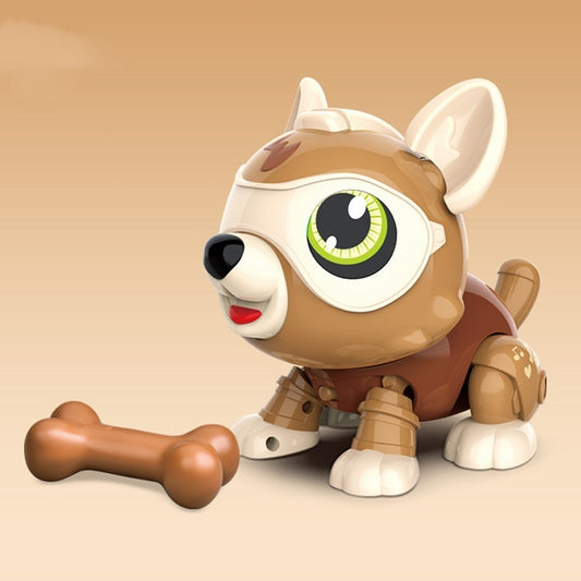 Electronic - Toy - Children's Voice-Activated Touch-Sensing Robot Dog