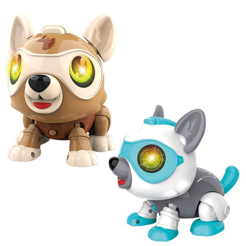 Electronic - Toy - Children's Voice-Activated Touch-Sensing Robot Dog