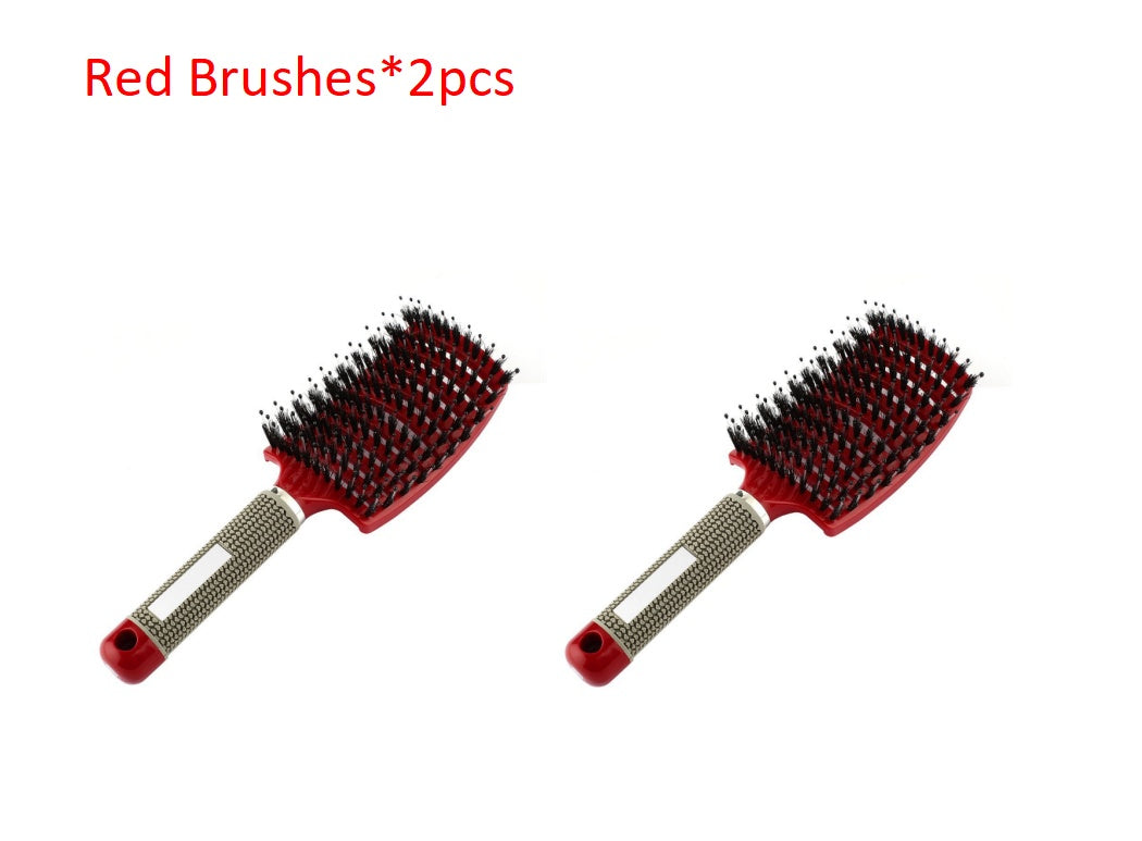 Health & Beauty - Hairbrush Anti Knot Brushy Haarborstel Women Detangler Hair Brush
