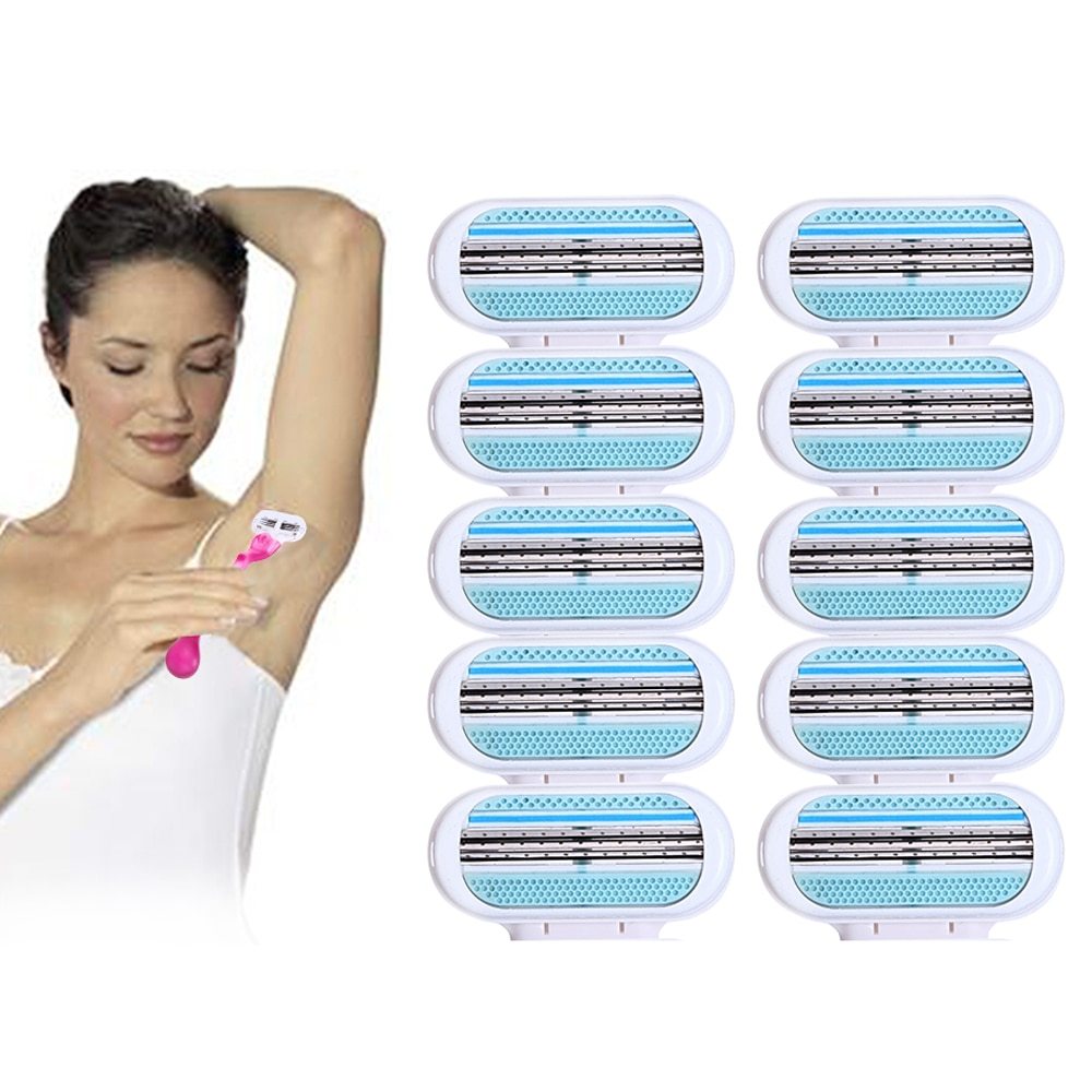Health & Beauty - 3-layer shaving blade for women