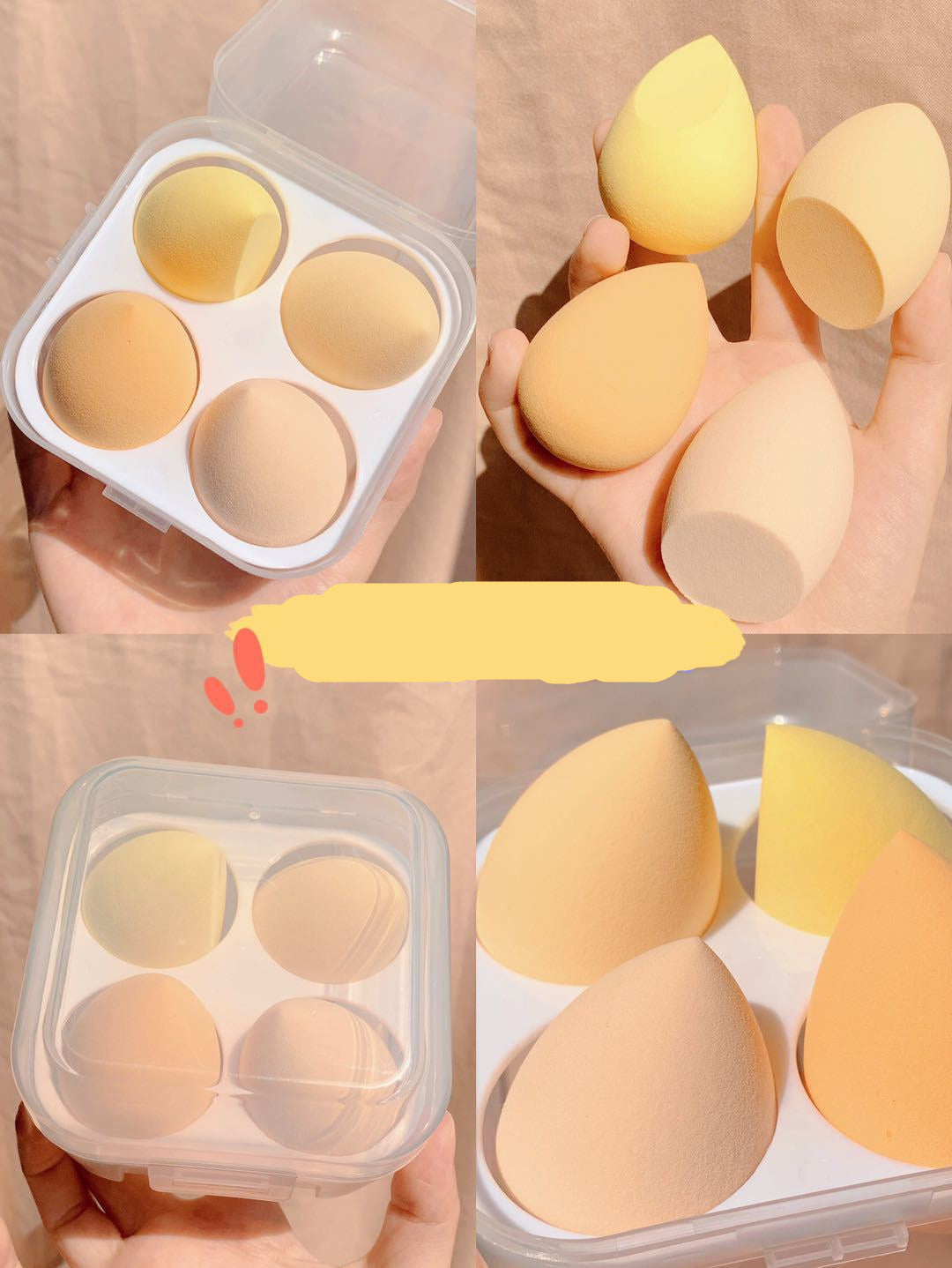 Health & Beauty - Makeup egg box