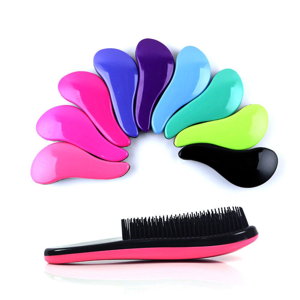 Health & Beauty - Hair Comb Detangling Hair Brush Anti-knot Styling Barber