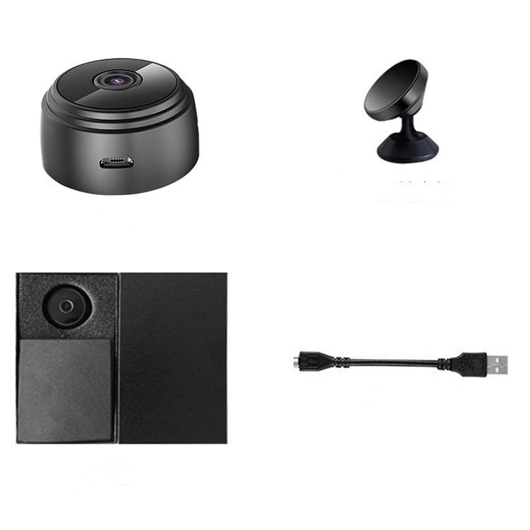 Electronic - Home - Surveillance Camera Small Home Wifi Remote High-definition Night Vision Free Plug-in Monitor