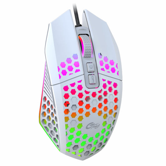 Electronic - Office - X801 Wired Mouse Hole Hollow Luminous Office Game Competition 8000Dpi