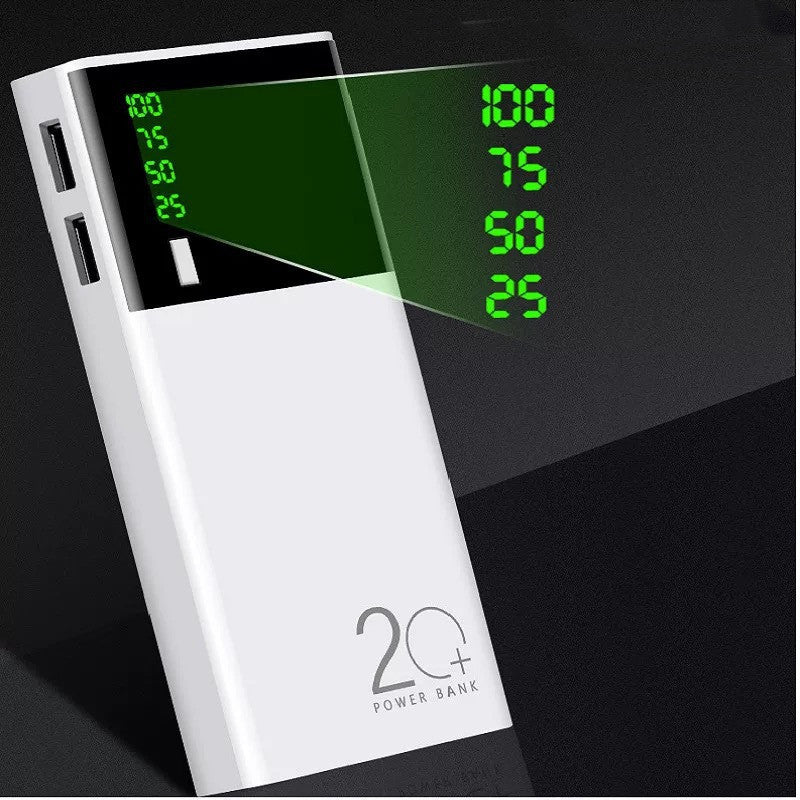 Electronic - Travel - 20000Mah Power Bank Black Rice Power Bank
