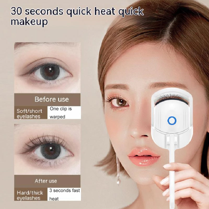 Health & Beauty - Eyelash Curler Portable - Electric Heated Comb