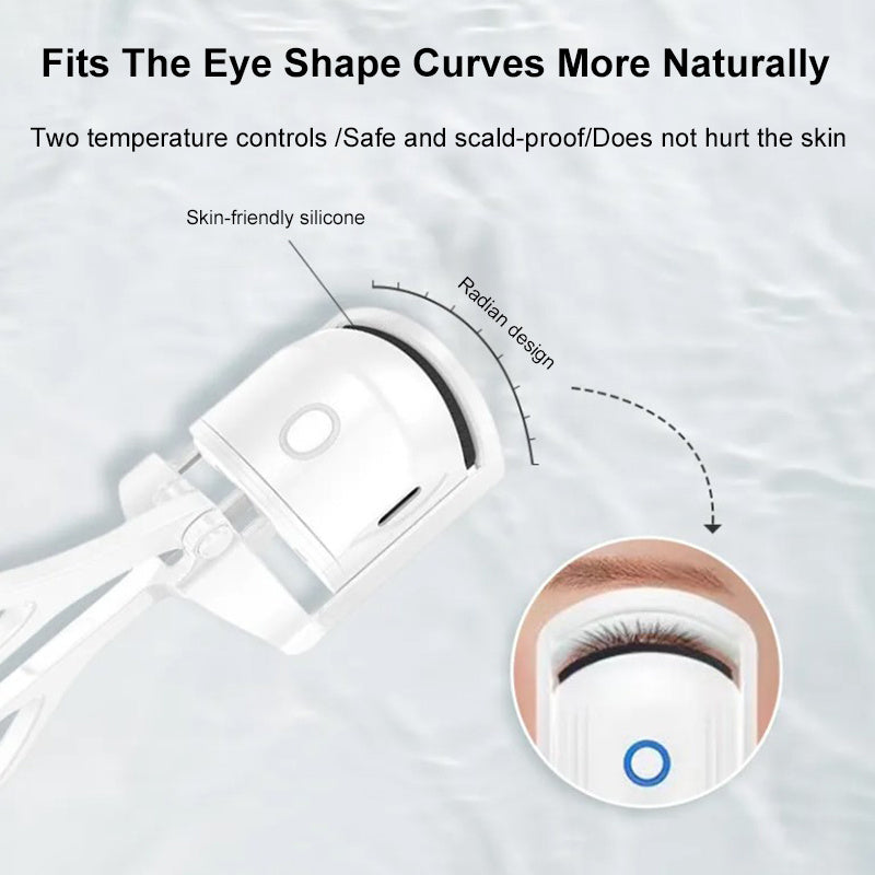 Health & Beauty - Eyelash Curler Portable - Electric Heated Comb