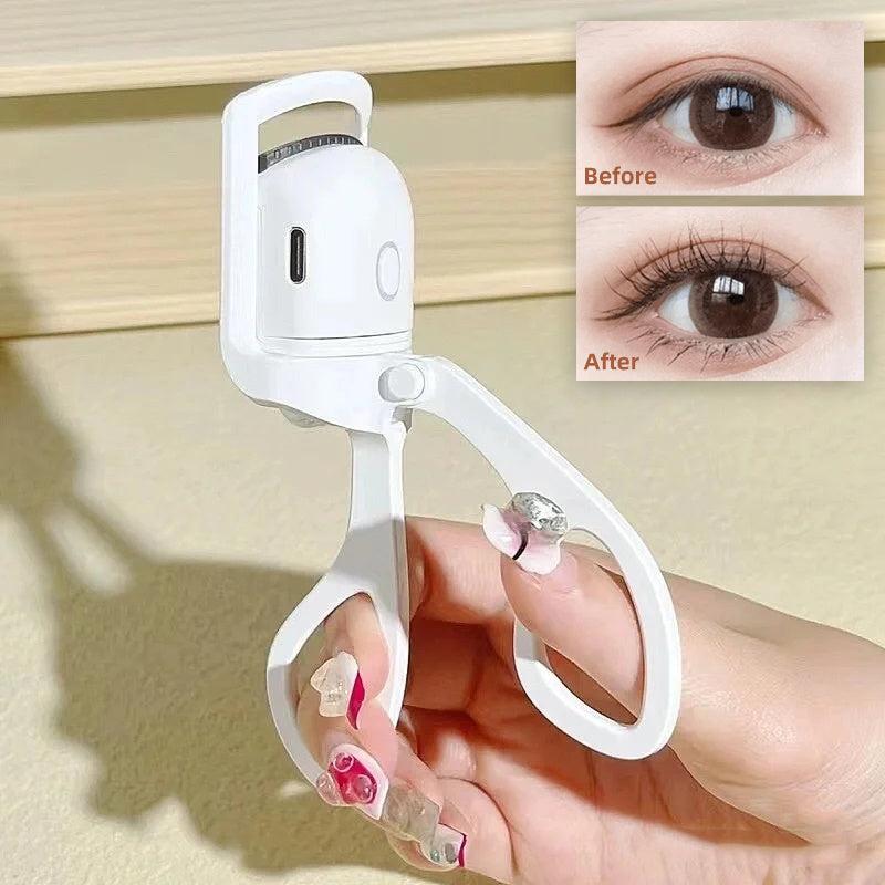 Health & Beauty - Eyelash Curler Portable - Electric Heated Comb