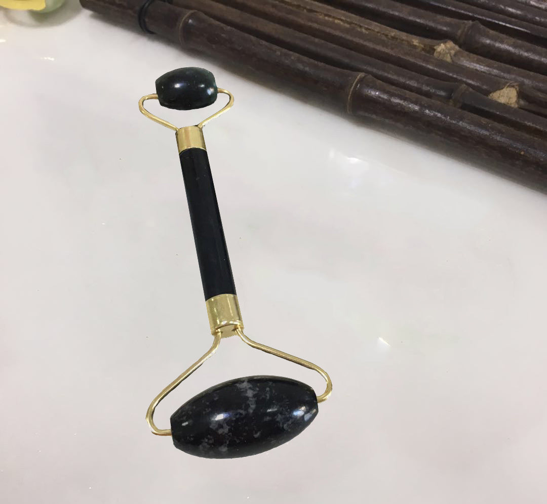 Health & Beauty - Rose Quartz Roller Slimming Face Massager Lifting Tool Natural Jade