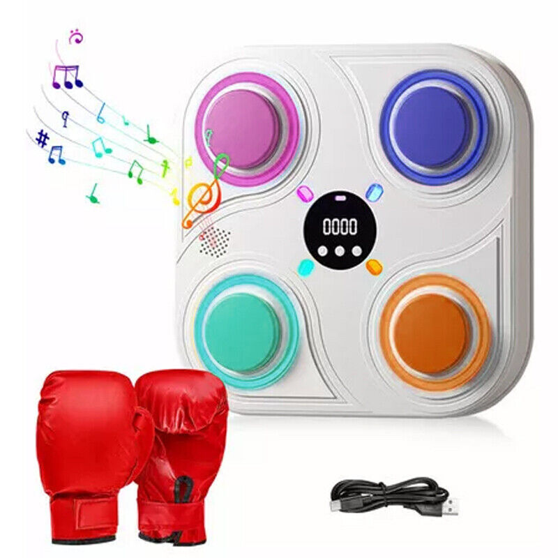 Electronic - Toy - Smart Boxing Music Machine Home Training Bluetooth with LED