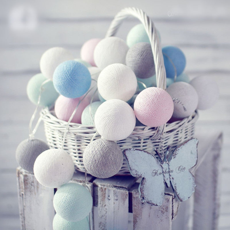 Electronic - Home - LED cotton ball lights
