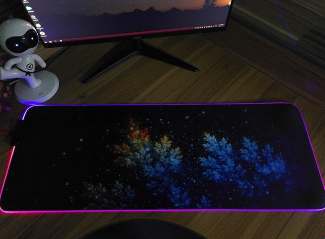 Electronic - Office - RGB Mouse Pad Luminous LED