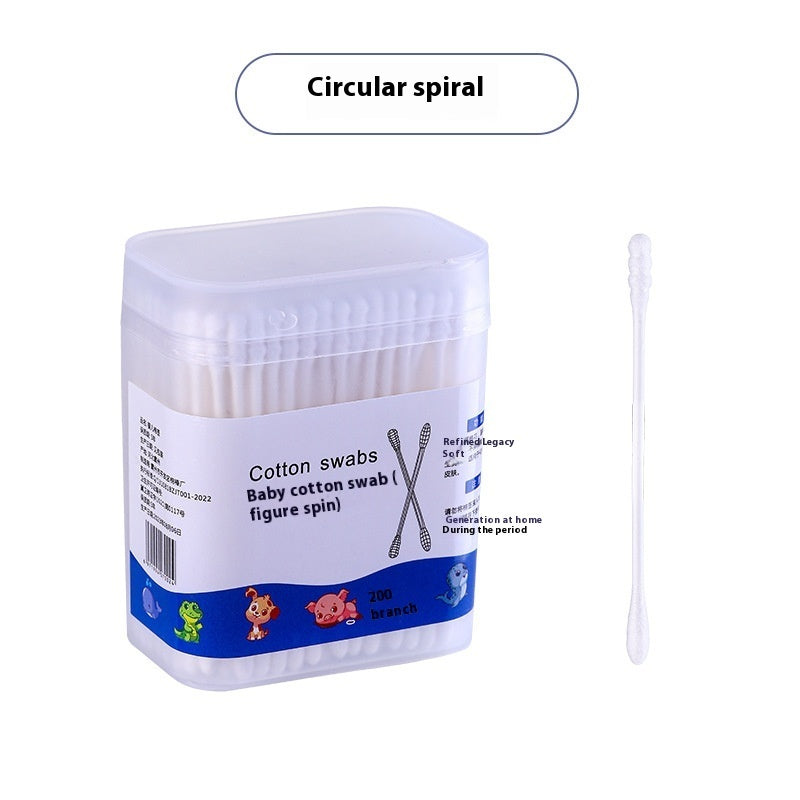 Health & Beauty - Boxed Double Ended Cotton Swabs Disposable