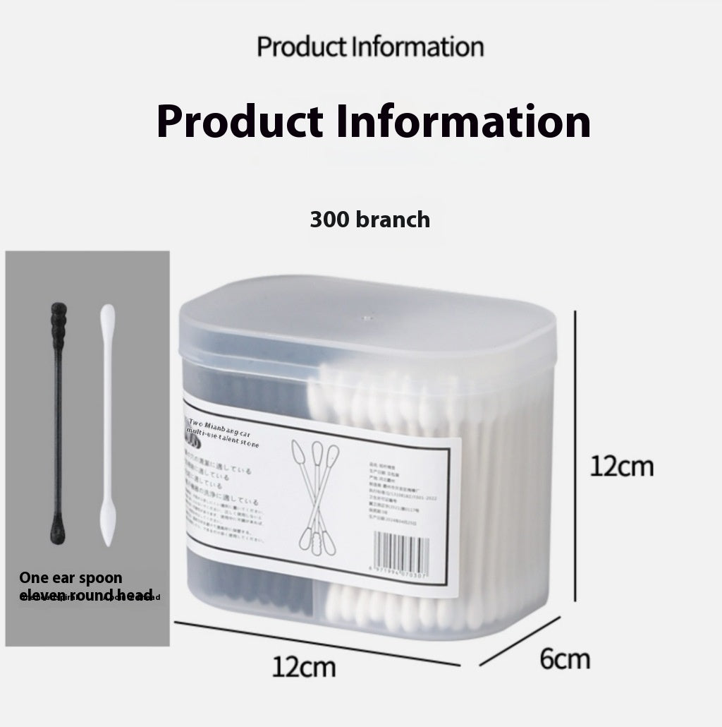 Health & Beauty - Boxed Double Ended Cotton Swabs Disposable