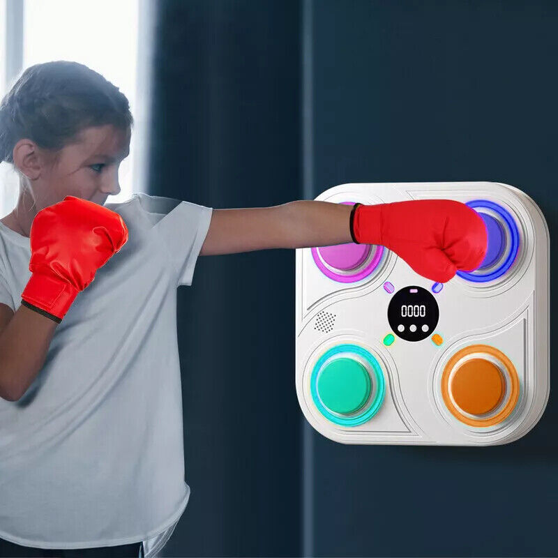 Electronic - Toy - Smart Boxing Music Machine Home Training Bluetooth with LED