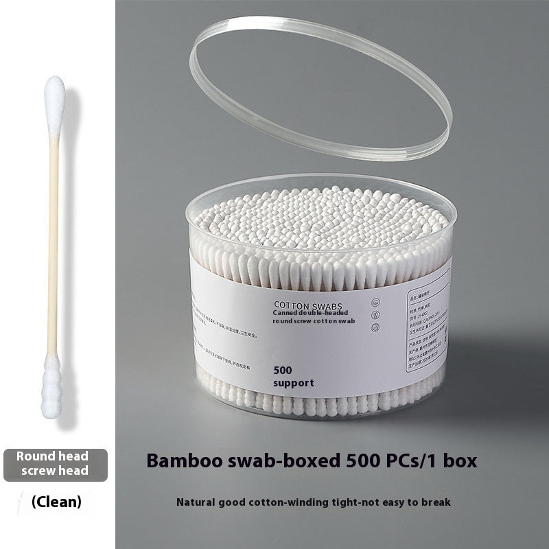 Health & Beauty - Boxed Double Ended Cotton Swabs Disposable