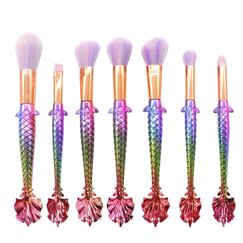 Health & Beauty - Colorful Thread Brush Fan Brush