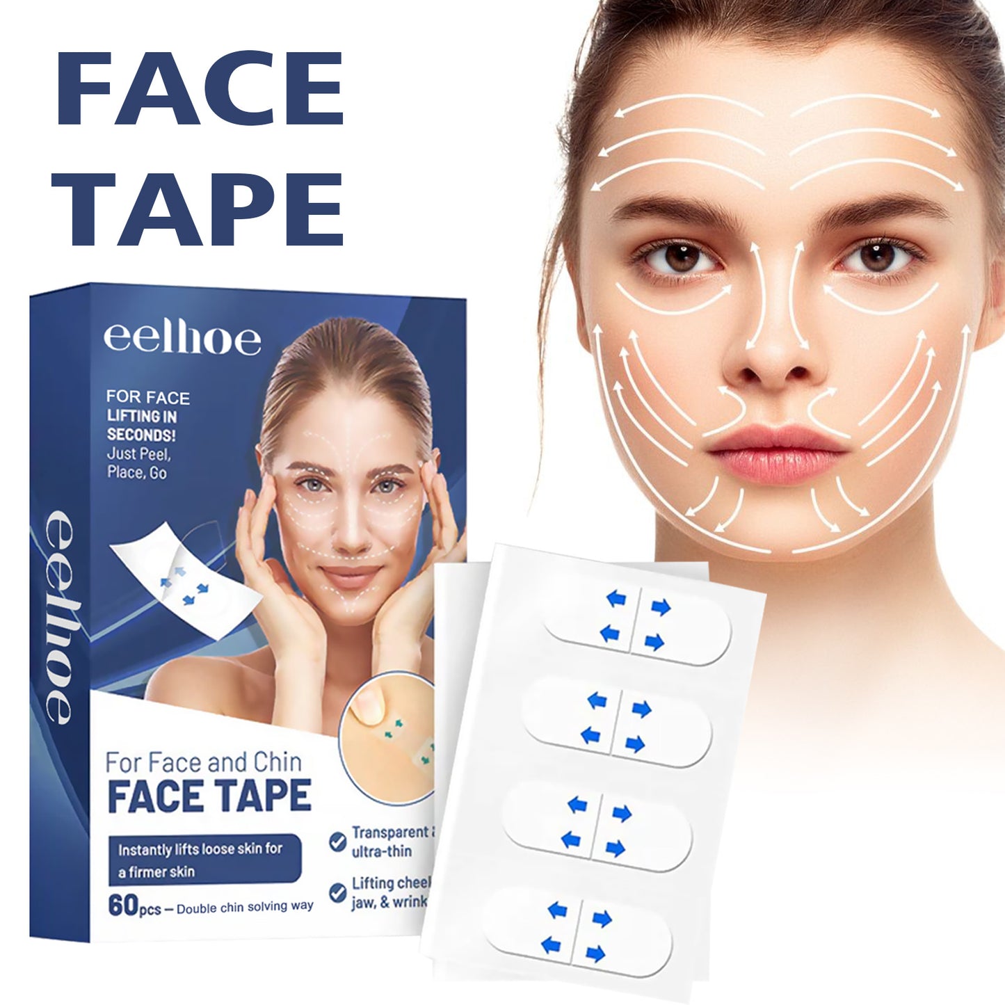Health & Beauty - EELHOE Facial Lifting Patch