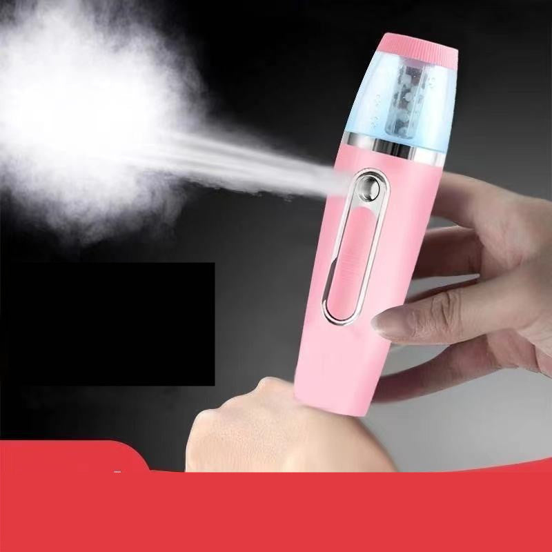 Health & Beauty - Negative Ion Spray Portable Rechargeable Face Steamer