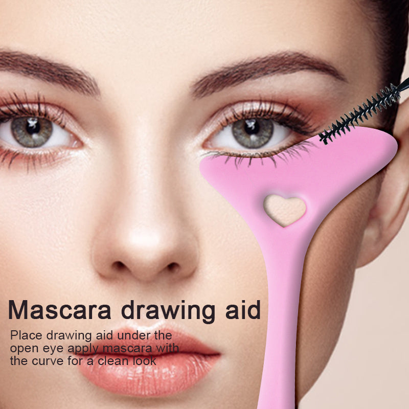Health & Beauty - Silicone Eyeliner Stencil Wing Tip Mascara Drawing Lipstick Aid For Beginners Makeup Tool