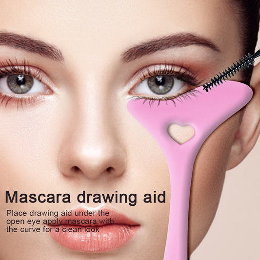 Health & Beauty - Silicone Eyeliner Stencil Wing Tip Mascara Drawing Lipstick Aid For Beginners Makeup Tool