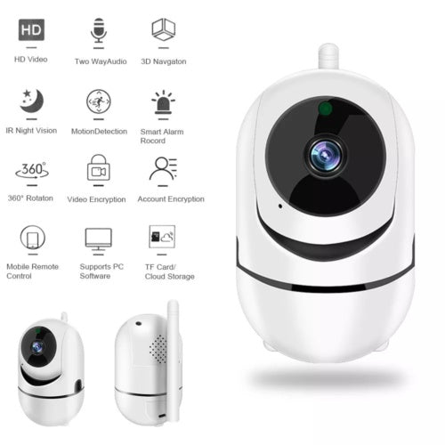 Electronic - Home - UK 1080P IP WIFI Outdoor CCTV HD PTZ Smart Home Security IR Camera